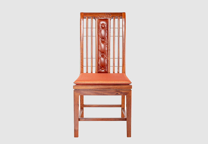池州芙蓉榭中式实木餐椅效果图