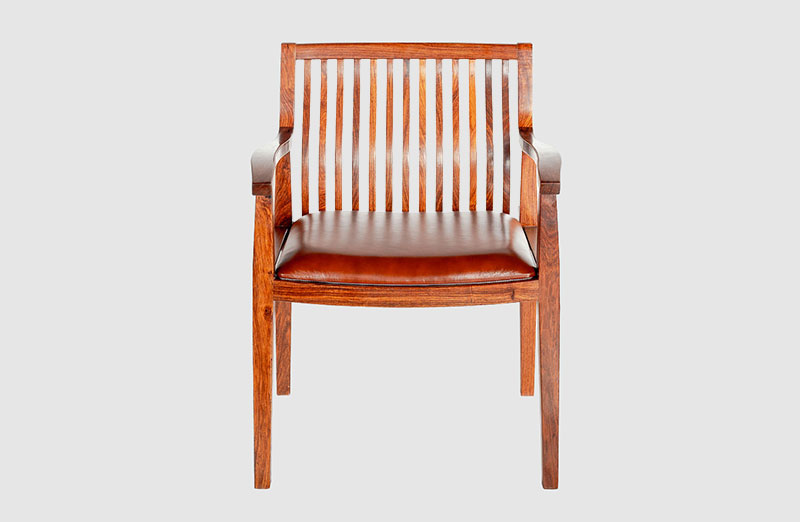池州中式实木大方椅家具效果图